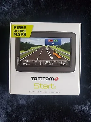 £79.99 • Buy TomTom Start 25 SAT NAV GPS 5 Inch UK & Europe Free Lifetime Maps - Never Used