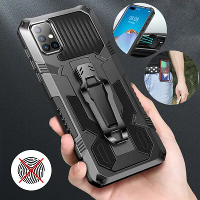 $15.95 • Buy For OPPO A52 A72 A54 A94 Reno Realme 5 7 C11 Rugged Armor Stand Case With Clip