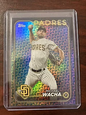 2024 Topps Series 1 Michael Wacha Holiday Parallel #245 | San Diego Padres • $0.99