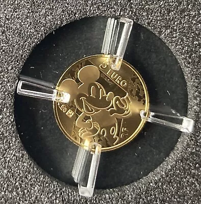 👋👋👋 France 5 € Euro Be Gold Proof 2023 Mickey Minnie Disney Complete Pack Ovp • $112.99