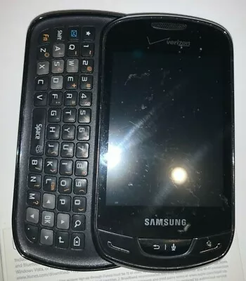  Samsung Brightside SCH-U380 - Metallic Black (Verizon) - !!For Parts Only!! • $3.52