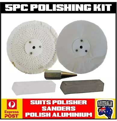 Metal Alloy Polishing Polish Kit Sander/polisher Truck Aluminium Bullbar Tank • $99.95