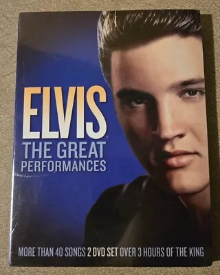 Elvis: The Great Performances (Dvd 2018) New Sealed! Free Shipping! • $13.50