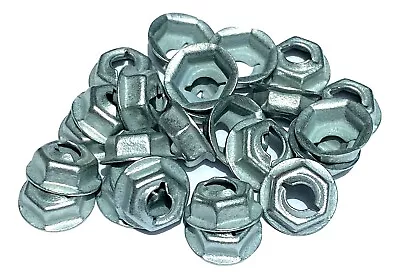 $9.95 • Buy Emblem & Trim Thread Cutting PAL Nuts Fit 3/16  Studs 3/8  Hex (Qty-25) #1303