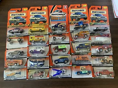 Lot Of 25 Matchbox Superfast Models New In Blisters PB • $12.45