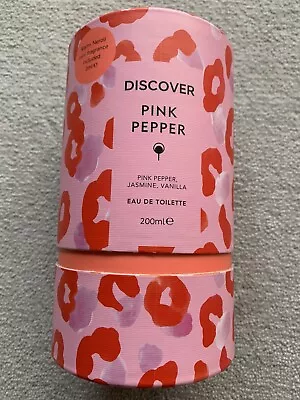 Marks & Spencer Pink Pepper Eau De Toilette 200ml. Brand New In Box • £0.99