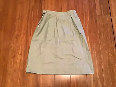 US ARMY KOREA/vietnam Woman WAC Uniform Green Corded Skirt Service AG 160 22x22 • $45