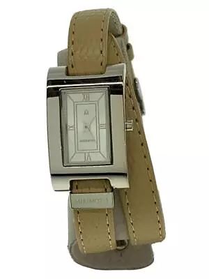 MIKIMOTO Square Rectangular/Double Wrap Belt/Quartz Watch/Analog/Leathe #WPA3SZ • $105.65