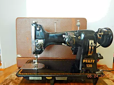 $435 • Buy PFAFF 130 Sewing Machine W/Case/Accessories/Instructions