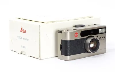 Leica Minilux Titanium Rangefinder 35mm Summarit 2.4/40mm Boxed No.2071464 • $1169