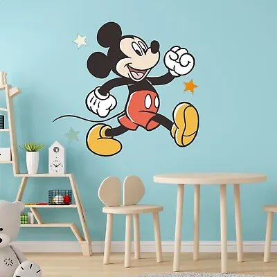 Mickey Mouse Disney Princess Decal Wall Sticker Decor Art Mural Boys Girls Room • $36.50