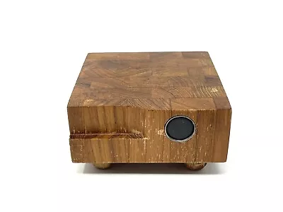 Vintage Hong Kong Mini Walnut End Grain Chopping Block 5x5 MCM • $16.99