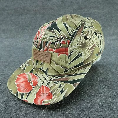 H&M Hat Five Panel Floral Cap Mens Multicolor One Size Adjustable Leaves • $15.43