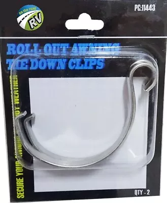 Tie Down Clips Roll Out Awning Caravan Rv Pop Top Jayco Carefree Dometic Parts • $17