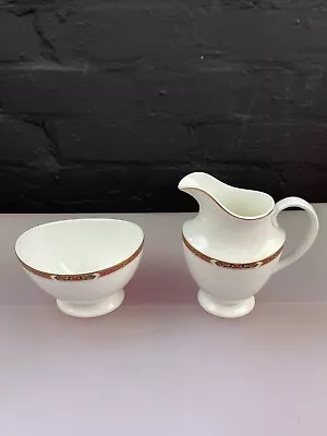 Marks Spencer M&S Connaught Milk / Cream Jug 5.5  And Open Sugar Bowl Set • £16.99