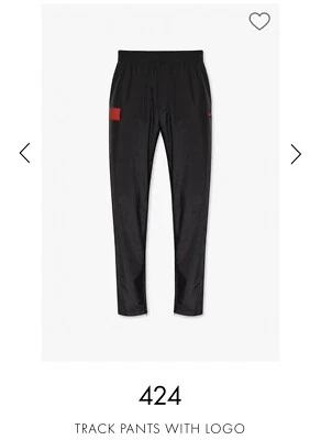 £19.99 • Buy 424 Logo Track Pant Mens Medium New Boost BNWT Nike  Apc Armani Y3 Polo RRP£99