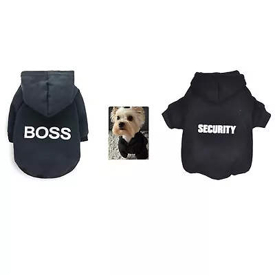 £6.99 • Buy Small Dog Hoodie Fashion Soft Cotton Fleece Puppy Pet Winter Coat Warm Sweater