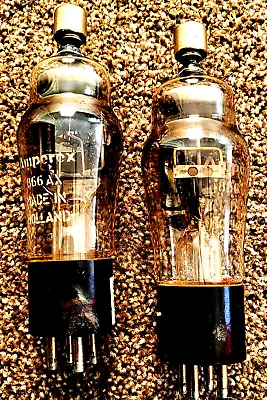 Set Of 2: Amperex 866 AX Vintage FULLY TESTED Vacuum Tubes • $24.75