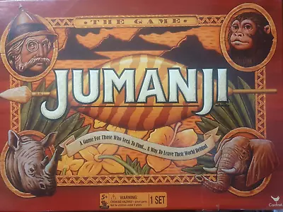 JUMANJI Board Game Original  Vintage 1995 Milton Bradley Good ConditionFREE POST • $19.95