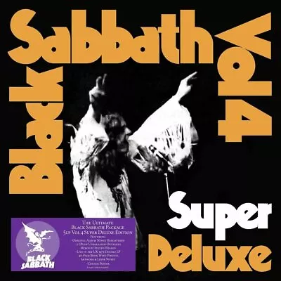 Black Sabbath Volume Vol 4 Super Deluxe Vinyl 5 LP Box Set NEW/SEALED • $274.99