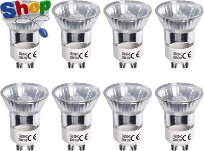 £17.30 • Buy Optimum Quality  Mini  GU10  Halogen  Bulbs ,  35W  Warm  White  2700K  Dimmable