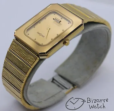 Goldplated Rado V2200 135.1013.3 Diastar Sapphire Crystal Watch New Battery • £269