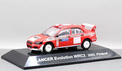 CM's 1/64 Rally SS.7 Mitsubishi Lancer Evolution VII Evo 7 WRC2 2002 Finland WRC • $22