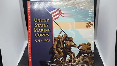 2005 Marine Corp 230th Anniversary 90% Silver Dollar And Stamp Set-Mint-Sealed! • $80