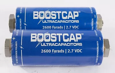 (Lot Of 2) Maxwell Boostcap 2600 Farad 2.7V Ultracapacitor BCAP2600 P • $40.04