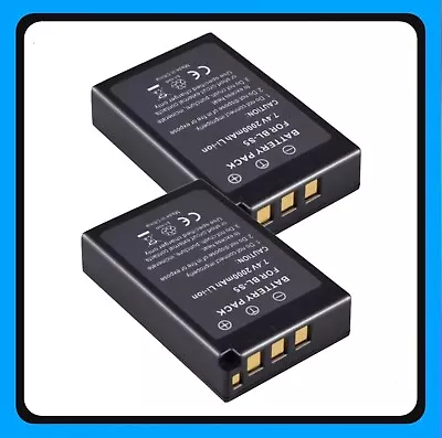 2Pc X YUB BLS-5 BLS-50 BatteryFor Olympus E-PL5 E-PL6 E-PL7 E-PM2 Stylus 1 1S • $32.90