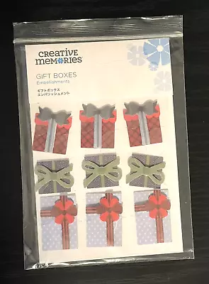 Creative Memories  Gift Boxes  Embellishments 12 Layered Die-cuts ~Limited New! • $5.95
