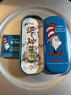 1997 Dr Suess Green Eggs And Ham Watch - B18 Collectible Vintage • $35