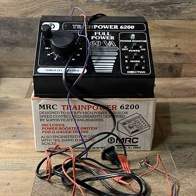 MRC Train Power 6200 G HO &O Scale/Gauge Hobby Power Transformer With Box • $42.99