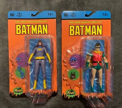 MCFARLANE TOYS THE NEW ADVENTURES OF BATMAN: BATGIRL And ROBIN 2024 BRAND NEW. • $30