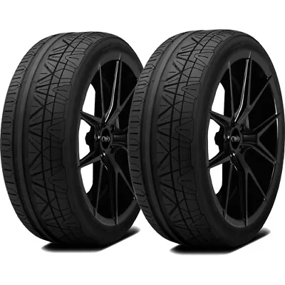 (QTY 2) 255/40ZR19 Nitto Invo 100Y XL Black Wall Tires • $529.98