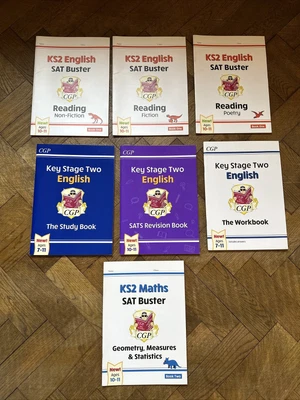 £19.99 • Buy Cgp Key Stage 2 English & Maths Sats Revision Books