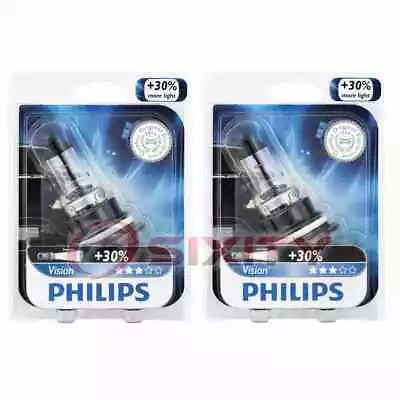 2 Pc Philips High Low Beam Headlight Bulbs For Merkur Scorpio XR4Ti Oy • $17.38