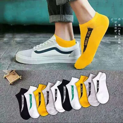 10 Pairs Trainer Liner Ankle Socks Invisible Cotton Low Cut Sports Socks • £1.99