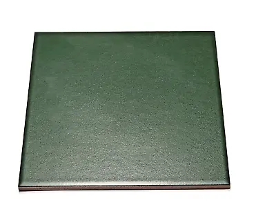 Vtg 1970s 1 Pc. 8  X 8  Ceramic Florida Tile - NATURA Forest Green - NEW NOS • $7