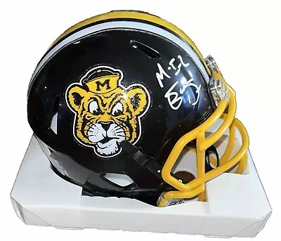 Eli Drinkwitz Signed Missouri Mini Helmet PROOF MIZZOU Tigers JSA Coach • $99.99