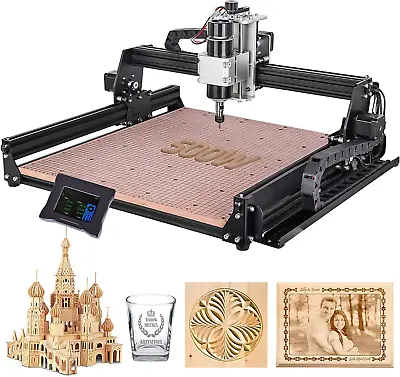 $931.99 • Buy CNC Router Machine, 4540 CNC Wood Router Machine With 500W Spindle 3-Axis Engrav