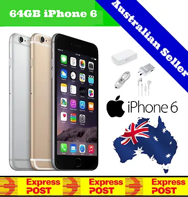 $269.95 • Buy (NEW IN SEALED BOX) Apple IPhone 6 | Factory Unlocked | Black Space Grey 128GB