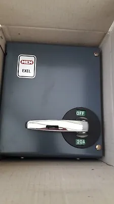 Mem Exel 15kxsc2f  20a Tpn Metal Fuse Switch Disconnector New. Boxed • £25