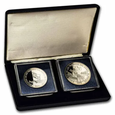 1979 Panama Silver 5 & 10 Balboas 2-Coin Set • $160.42