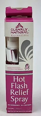 Clearly Natural Hot Flash Relief Spray Menopause 1oz  • $25.99