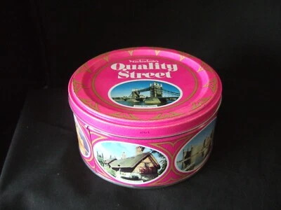 £2.99 • Buy Vintage Rowntree Macintosh Quality Street Small Sweet Tin British Landmarks