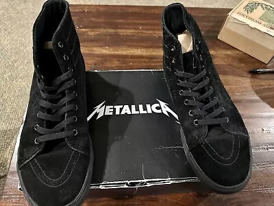 Vans Sk8-hi Deconstructed X Metallica James Hetfield Rare Size 11.5 • $119.99