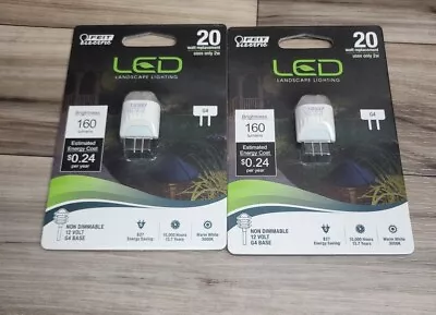 2 FEIT Electric 20-Watt / 12-Volt / G4 Base Landscape LED / 160 Lumens - NEW • $12.99