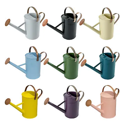 £11.99 • Buy Woodside 4.5L Metal Garden And Plant Watering Can With Rose