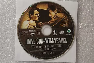 Have Gun Will Travel: Season 2 Disc 3 - Episodes 52-58 (DVD) • $4.49